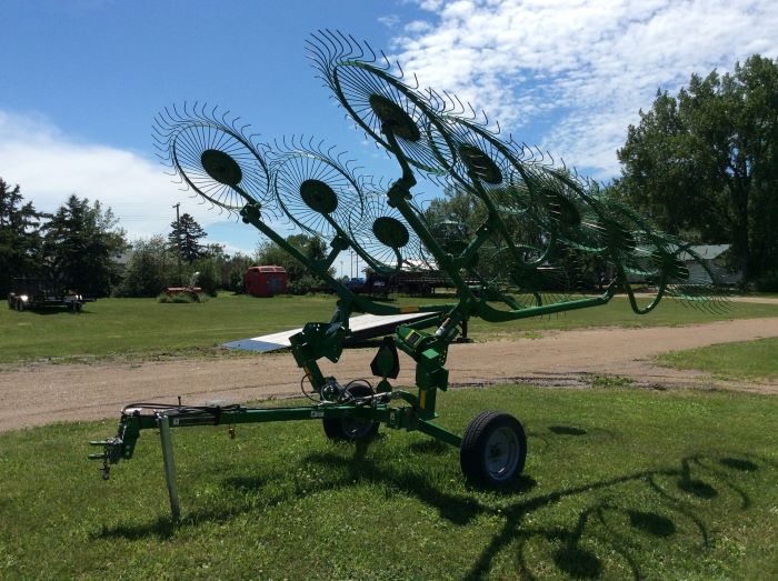 Frontier WR0010 / 10 Wheel V-Rake