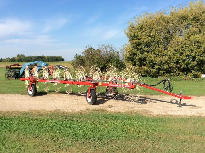 H&S Sitrex Columbia TR9-S 9 Wheel Rake