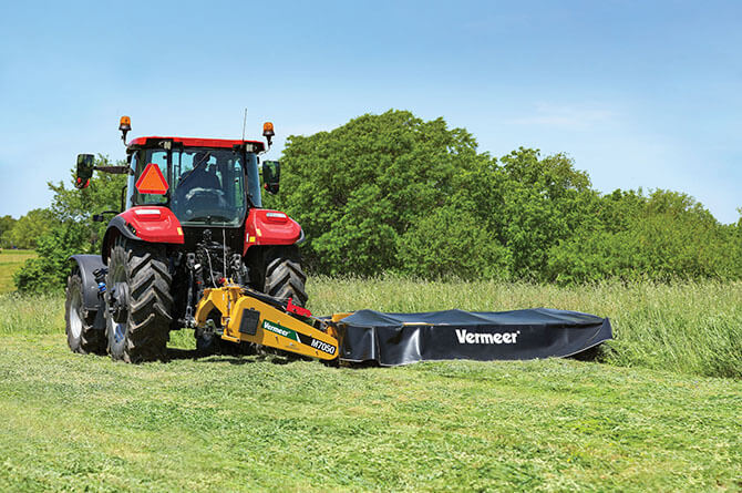 Vermeer M7050 3 point Mower Quick Hookup